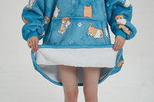 Load image into Gallery viewer, Oversized hoodie (corgi)
