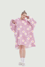 Load image into Gallery viewer, Oversized hoodie（chrysanthemum）
