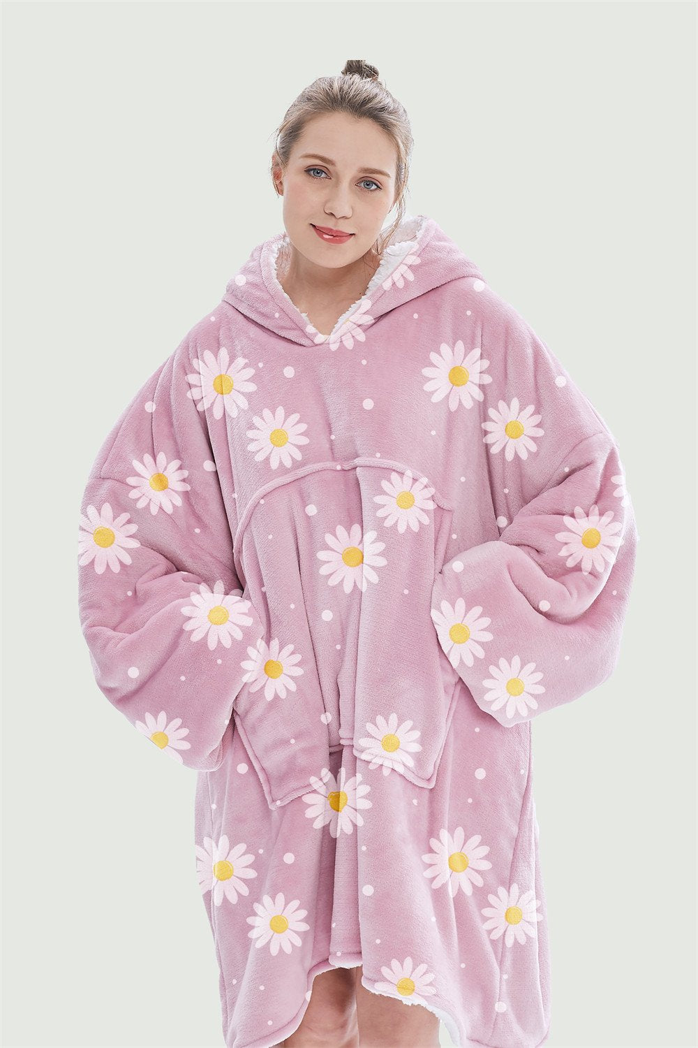 Oversized hoodie（chrysanthemum）