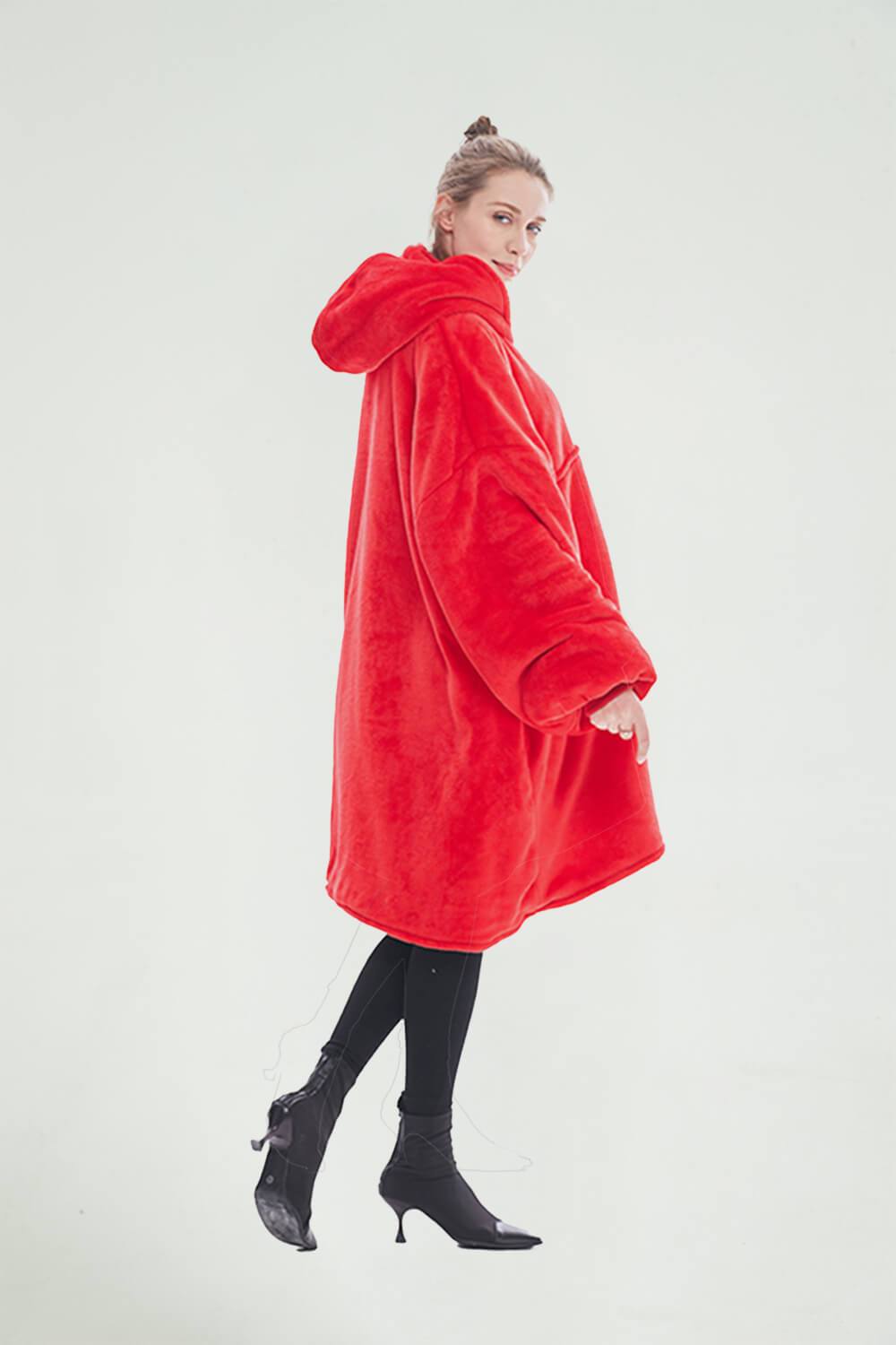 Oversized hoodie (red)