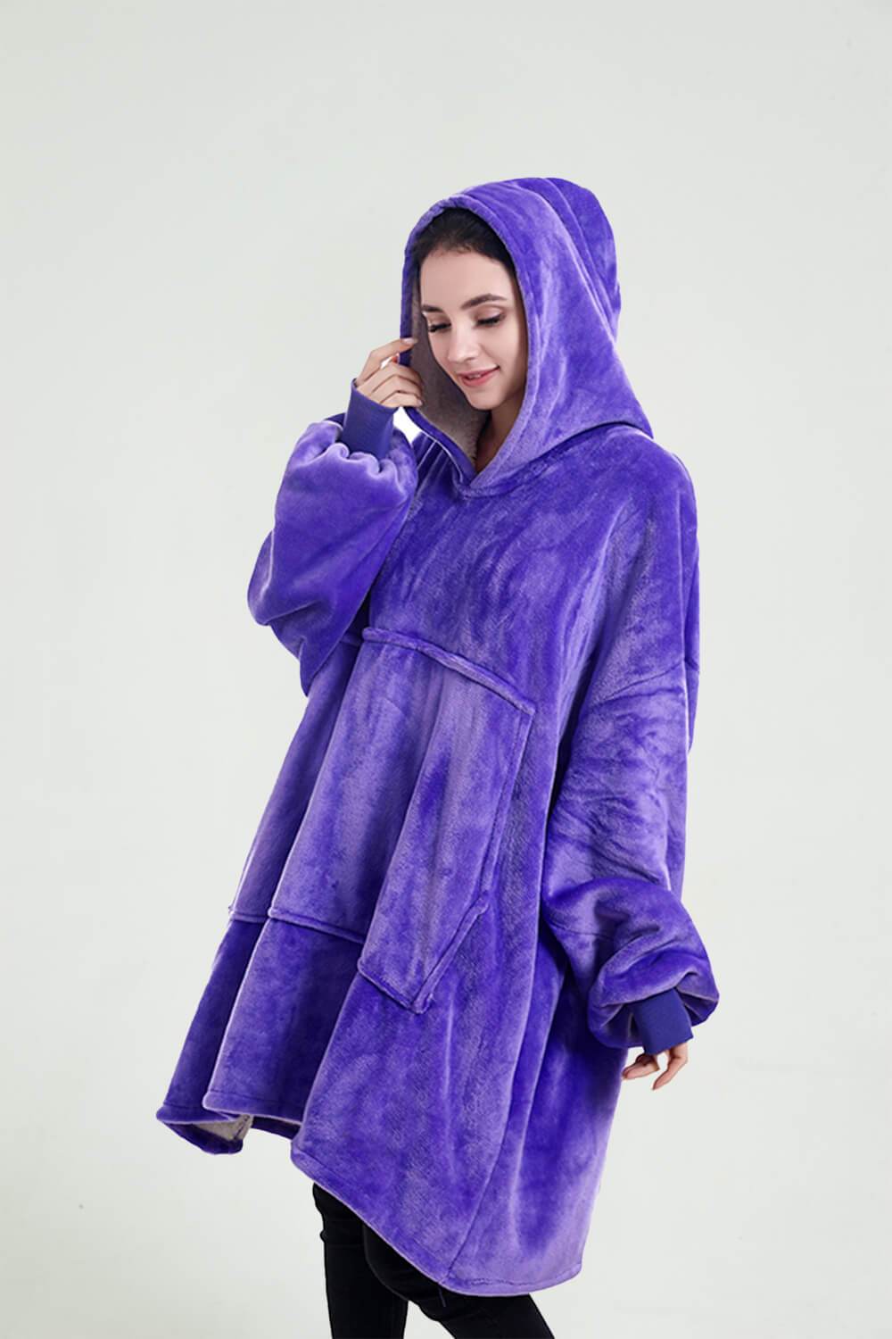 Oversized hoodie (violet)