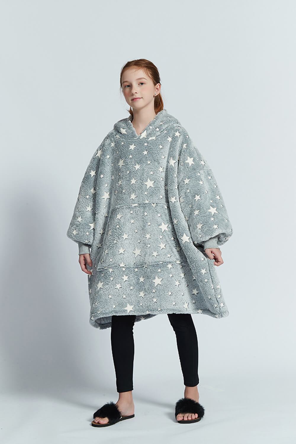 kid oversized hoodie（star）