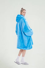 Load image into Gallery viewer, Oversized hoodie (Light blue)

