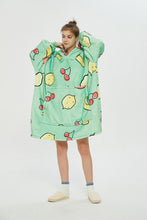 Load image into Gallery viewer, Oversized hoodie (Green fruit)
