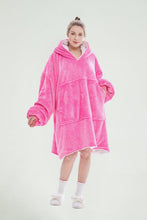 Load image into Gallery viewer, Oversized hoodie（rose red）
