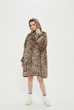 Load image into Gallery viewer, Oversized hoodie（leopard）
