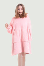 Load image into Gallery viewer, kid oversized hoodie（pink）
