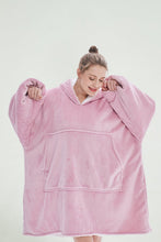 Load image into Gallery viewer, Oversized hoodie（lotus pink）
