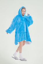 Load image into Gallery viewer, Oversized hoodie (Light blue)
