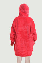 Load image into Gallery viewer, kid oversized hoodie（red）

